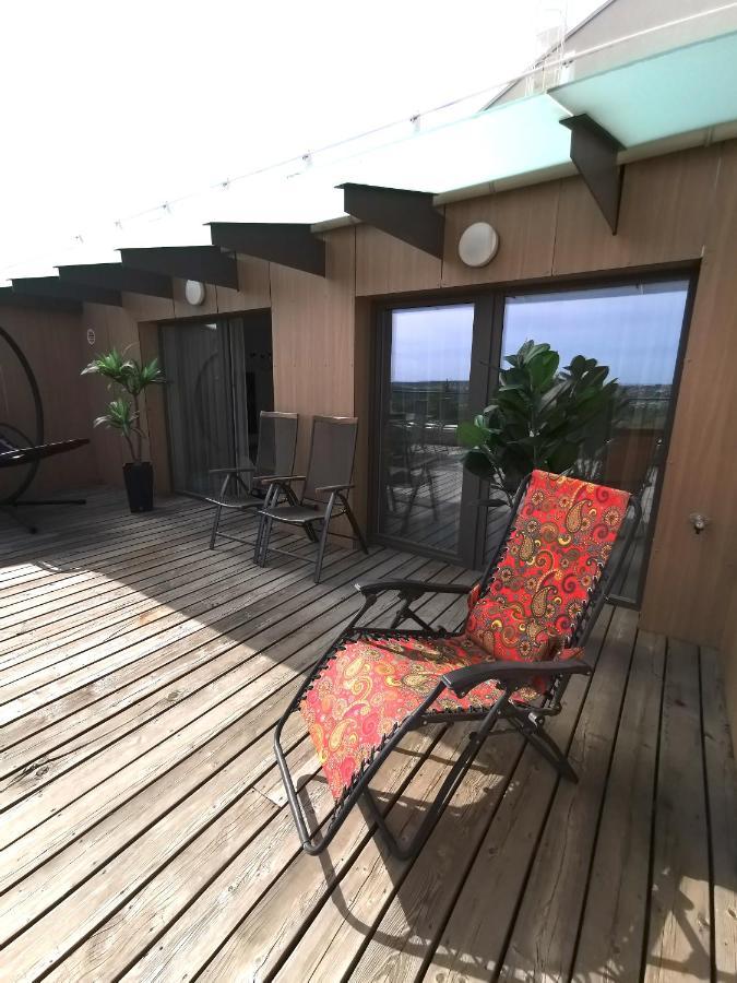 Luxury Penthouse With Large Terrace & Panoramic Old Town View Apartment VNO Exterior photo